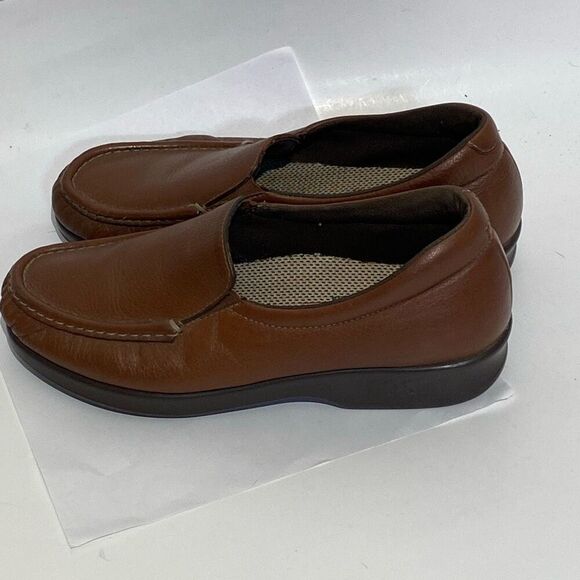 SAS Women's Brown Twin Tripad Comfort Slip On Loafer Shoes Size 6.5 - Picture 5 of 11